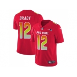 Nike New England Patriots #12 Tom Brady Green Men Stitched NFL Limited 2015 Salute To Service Jersey