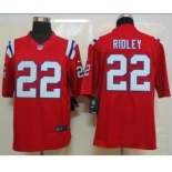 nike nfl jerseys new england patriots #22 stevan ridley red[nike limited]