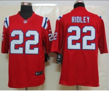 nike nfl jerseys new england patriots #22 stevan ridley red[nike limited]