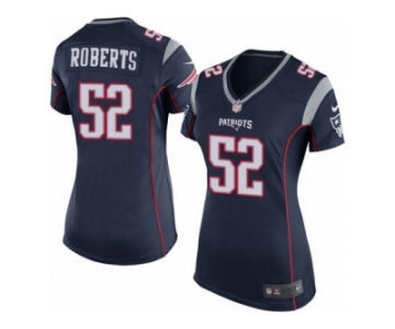 Women Nike New England Patriots #52 Elandon Roberts Game Navy Blue Team Color NFL Jersey