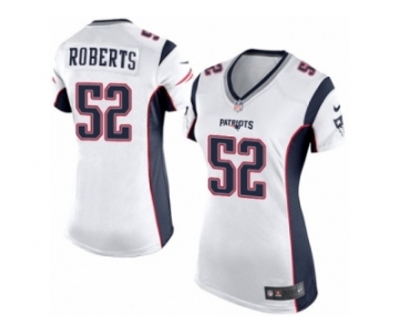 Women Nike New England Patriots #52 Elandon Roberts Game White NFL Jersey