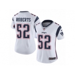 Women Nike New England Patriots #52 Elandon Roberts White Vapor Untouchable Limited Player NFL Jersey