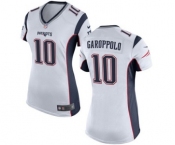 Women's Nike New England Patriots #10 Jimmy Garoppolo White NFL Jersey