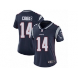 Women's Nike New England Patriots #14 Brandin Cooks Vapor Untouchable Limited Navy Blue Team Color NFL Jersey