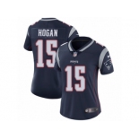 Women's Nike New England Patriots #15 Chris Hogan Vapor Untouchable Limited Navy Blue Team Color NFL Jersey