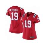 Women's Nike New England Patriots #19 Malcolm Mitchell Limited Red Alternate NFL Jersey