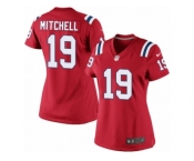 Women's Nike New England Patriots #19 Malcolm Mitchell Limited Red Alternate NFL Jersey