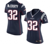 Women's Nike New England Patriots #32 Devin McCourty Navy Blue Team Color NFL Jersey