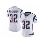 Women's Nike New England Patriots #32 Devin McCourty Vapor Untouchable Limited White NFL Jersey