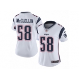 Women's Nike New England Patriots #58 Shea McClellin Vapor Untouchable Limited White NFL Jersey