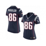 Women's Nike New England Patriots #86 Rob Housler Limited Navy Blue Team Color NFL Jersey