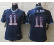 nike women nfl jerseys new england patriots #11 edelman blue[Elite drift fashion]