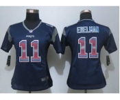 nike women nfl jerseys new england patriots #11 edelman blue[Strobe Limited]