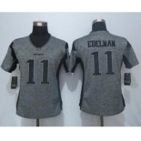 nike women nfl jerseys new england patriots #11 edelman gray[nike limited]