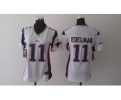 nike women nfl jerseys new england patriots #11 edelman white[nike]