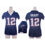 nike women nfl jerseys new england patriots #12 brady blue[draft him ii top]