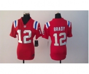 nike women nfl jerseys new england patriots #12 tom brady red[nike]