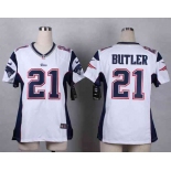 nike women nfl jerseys new england patriots #21 butler white[nike]