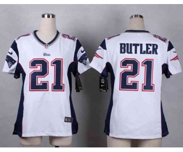 nike women nfl jerseys new england patriots #21 butler white[nike]