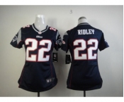 nike women nfl jerseys new england patriots #22 stevan ridley blue[nike]