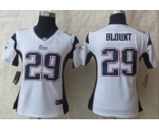 nike women nfl jerseys new england patriots #29 blount white[nike]