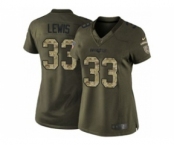 nike women nfl jerseys new england patriots #33 dion lewis army green[nike Limited Salute To Service]