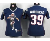 nike women nfl jerseys new england patriots #39 woodhead blue[portrait fashion]