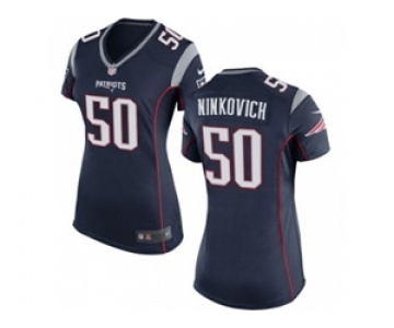 nike women nfl jerseys new england patriots #50 ninkovich blue[nike]