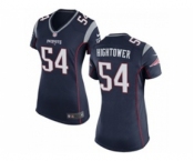 nike women nfl jerseys new england patriots #54 hightower blue[nike]