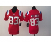 nike women nfl jerseys new england patriots #83 welker red[nike]