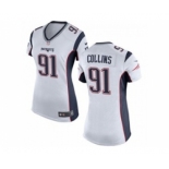 nike women nfl jerseys new england patriots #91 jamie collins white[nike]