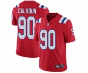 Youth New England Patriots #90 Shilique Calhoun Red Alternate Vapor Untouchable Limited Player Football Jersey