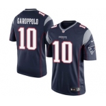 Youth Nike New England Patriots #10 Jimmy Garoppolo Navy Blue Team Color NFL Jersey