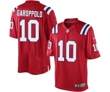 Youth Nike New England Patriots #10 Jimmy Garoppolo Red Alternate NFL Jersey