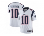 Youth Nike New England Patriots #10 Jimmy Garoppolo Vapor Untouchable Limited White NFL Jersey