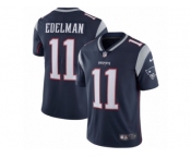 Youth Nike New England Patriots #11 Julian Edelman Vapor Untouchable Limited Navy Blue Team Color NFL Jersey