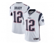 Youth Nike New England Patriots #12 Tom Brady Vapor Untouchable Limited White NFL Jersey