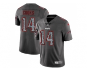 Youth Nike New England Patriots #14 Brandin Cooks Gray Static NFL Vapor Untouchable Limited Jersey