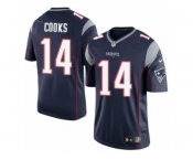 Youth Nike New England Patriots #14 Brandin Cooks Limited Navy Blue Team Color NFL Jersey