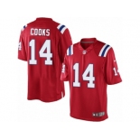 Youth Nike New England Patriots #14 Brandin Cooks Limited Red Alternate NFL Jersey