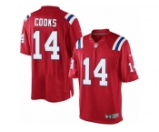 Youth Nike New England Patriots #14 Brandin Cooks Limited Red Alternate NFL Jersey