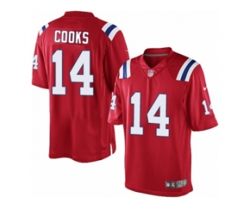 Youth Nike New England Patriots #14 Brandin Cooks Limited Red Alternate NFL Jersey