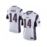 Youth Nike New England Patriots #14 Brandin Cooks Limited White NFL Jersey