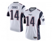 Youth Nike New England Patriots #14 Brandin Cooks Limited White NFL Jersey