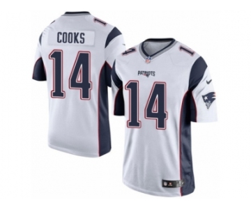 Youth Nike New England Patriots #14 Brandin Cooks Limited White NFL Jersey