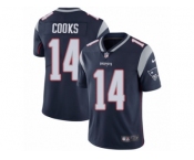 Youth Nike New England Patriots #14 Brandin Cooks Vapor Untouchable Limited Navy Blue Team Color NFL Jersey