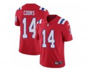 Youth Nike New England Patriots #14 Brandin Cooks Vapor Untouchable Limited Red Alternate NFL Jersey