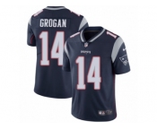 Youth Nike New England Patriots #14 Steve Grogan Vapor Untouchable Limited Navy Blue Team Color NFL Jersey