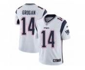 Youth Nike New England Patriots #14 Steve Grogan Vapor Untouchable Limited White NFL Jersey