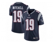 Youth Nike New England Patriots #19 Malcolm Mitchell Vapor Untouchable Limited Navy Blue Team Color NFL Jersey